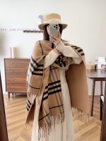 New Customers Only, Limit One. The New Burberry Cape Jacket Features A Refined Scottish Shawl Crafted From A Soft Blend Of Woo 0fanlmke - Image 2