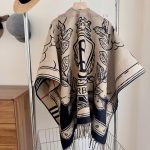New Customers Only, Limit One. The New Burberry Cape Jacket Features A Refined Scottish Shawl Crafted From A Soft Blend Of Woo 3d0bf11s - Image 9