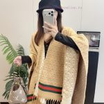 New Customers Only, Limit One. Outsourced Product Big G Cape This Is A Double-sided Heavy-duty Super Warm Large Shawl+clothing 3la09hud