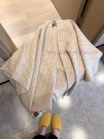 New Customers Only, Limit One. Roman Combination Cloak Size 140 * 140 Color WhiteWool And Cashmere Blend Cloak Adorned With Fu 2o014lw9 - Image 6