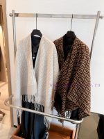 New Customers Only, Limit One. Roman Combination Cloak Size 140 * 140 Color WhiteWool And Cashmere Blend Cloak Adorned With Fu 2o014lw9 - Image 10