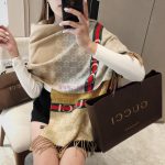 New Customers Only, Limit One. The European Version Specializes In The New Gucci Double-sided Jacquard Long Scarf With A Fashi snoalcob - Image 5