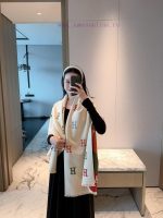 New Customers Only, Limit One. Classics Never Go Out Of Style ✨ Hermes H-letter Double-sided Scarf | Full Of Noble AtmosphereH 1y61rkzv - Image 2