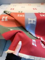 New Customers Only, Limit One. Classics Never Go Out Of Style ✨ Hermes H-letter Double-sided Scarf | Full Of Noble AtmosphereH 1y61rkzv - Image 5
