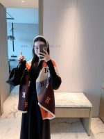 New Customers Only, Limit One. Classics Never Go Out Of Style ✨ Hermes H-letter Double-sided Scarf | Full Of Noble AtmosphereH 1y61rkzv - Image 6