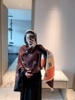 New Customers Only, Limit One. Classics Never Go Out Of Style ✨ Hermes H-letter Double-sided Scarf | Full Of Noble AtmosphereH 1y61rkzv - Image 7