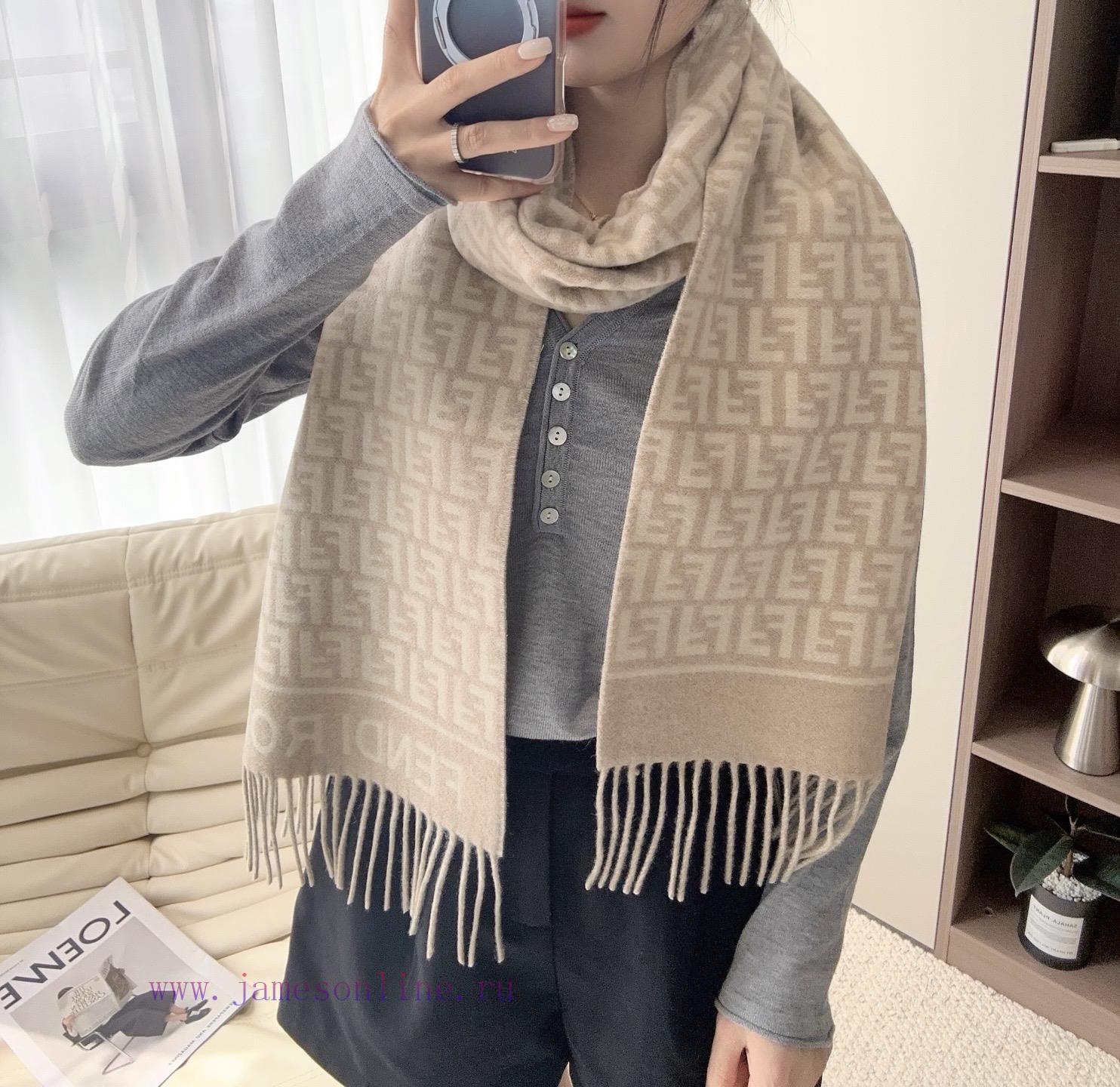 atqtyx2az1l.jpg New Customers Only, Limit One. 🆕 Fendi's Hottest Scarf Of The Year 🔥 The Old Flower FF Letter Style That The Whole World Is Co rg04lz7p - Image 1