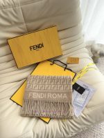 New Customers Only, Limit One. 🆕 Fendi's Hottest Scarf Of The Year 🔥 The Old Flower FF Letter Style That The Whole World Is Co rg04lz7p - Image 4