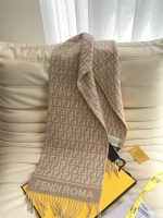 New Customers Only, Limit One. 🆕 Fendi's Hottest Scarf Of The Year 🔥 The Old Flower FF Letter Style That The Whole World Is Co rg04lz7p - Image 9