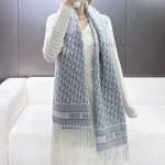 New Customers Only, Limit One. Four ColorsDior's Oblique Print Scarf Reinterprets The Classic Dior Logo With A Double-sided De 8w69bsph