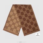 New Customers Only, Limit One. 𝐆𝐆 Style Letters180 * 47cm. 100% WoolAdorned With The Classic GG Gucci Pattern This Pattern Is bmduv1hs