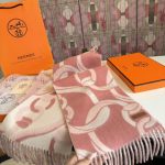 New Customers Only, Limit One. Hermes Double Sided Lamb Cashmere Scarf Set With 100% Top Grade Lamb Cashmere Material In Maso o6zn3wl7 - Image 7