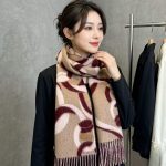 New Customers Only, Limit One. Hermes Double Sided Lamb Cashmere Scarf Set With 100% Top Grade Lamb Cashmere Material In Maso 68p7tjlf