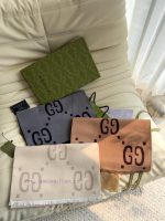 New Customers Only, Limit One. The Big G Scarf Is A Scottish Style - Double-sided Heavy-duty Super Warm GG Gucci Logo. As A Re got6xaxm - Image 3