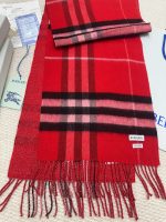 New Customers Only, Limit One. High Quality Version ❣️ 𝐁𝐮𝐫𝐛𝐞𝐫𝐫𝐲 Classic Plaid Gold Wool ScarfSize168x30cm The Latest Blue Labe nxkutwii - Image 6