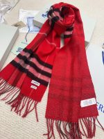 New Customers Only, Limit One. High Quality Version ❣️ 𝐁𝐮𝐫𝐛𝐞𝐫𝐫𝐲 Classic Plaid Gold Wool ScarfSize168x30cm The Latest Blue Labe nxkutwii - Image 10
