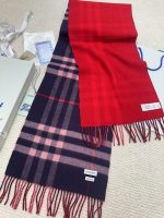 New Customers Only, Limit One. High Quality Version ❣️ 𝐁𝐮𝐫𝐛𝐞𝐫𝐫𝐲 Classic Plaid Gold Wool ScarfSize168x30cm The Latest Blue Labe ib8cvrpa - Image 8