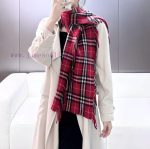 New Customers Only, Limit One. Burberry B Home Centipede Scarf Gold Jing Same Product Arrives Unisex Couple's Version 👫💥  Clas qczoonkb