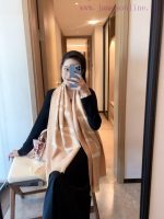 New Customers Only, Limit One. Details Are Here ❕ Bur's New Dual Color Double-sided Logo Cashmere Scarf Emblem Flower Series F d1wku9vt - Image 2