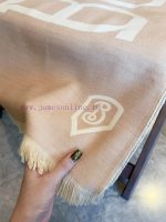 New Customers Only, Limit One. Details Are Here ❕ Bur's New Dual Color Double-sided Logo Cashmere Scarf Emblem Flower Series F d1wku9vt - Image 4