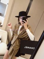 New Customers Only, Limit One. 📦 ✨✨ The Super Warm Chanel Autumn And Winter Cashmere Embroidery New Style I Can Guarantee That sn18utvo