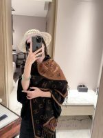 New Customers Only, Limit One. Chanel 2026 New Gold Dotted Letter Scarf On Sale 🔥Full Dotted Pearl Texture Letter Jacquard Com 0fm8ndcp - Image 7