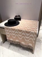 New Customers Only, Limit One. Chanel 2026 New Wave Double C Scarf On Sale 🔥Smooth Wavy Curves Cover The Entire Surface Of The n1adfbm4 - Image 5