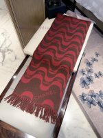 New Customers Only, Limit One. Chanel 2026 New Wave Double C Scarf On Sale 🔥Smooth Wavy Curves Cover The Entire Surface Of The n1adfbm4 - Image 8