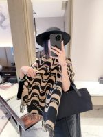 New Customers Only, Limit One. Chanel 2026 New Wave Double C Scarf On Sale 🔥Smooth Wavy Curves Cover The Entire Surface Of The ae1rhhjf - Image 7
