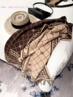 New Customers Only, Limit One. CHANEL 2026 New Cashmere Diamond Grid Letter Scarf ✨ Can Be Draped Or Surrounded Gentle And Dis lt5sprjl - Image 8