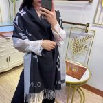 New Customers Only, Limit One. 🔥🔥🔥👍👍👍👍🔥🔥🔥 Louis Vuitton 💋💋💋  High End Rabbit Fur Scarf Shawl With Classic Four Leaf Clover Pat u0rvdbi4 - Image 9
