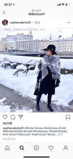 New Customers Only, Limit One. Super 🔥 The Dior ShawlXie Na Angelababy Same Style ❗ ️CD Animal Printed Long Scarves Scarves Sh 6z6qrhkl - Image 4